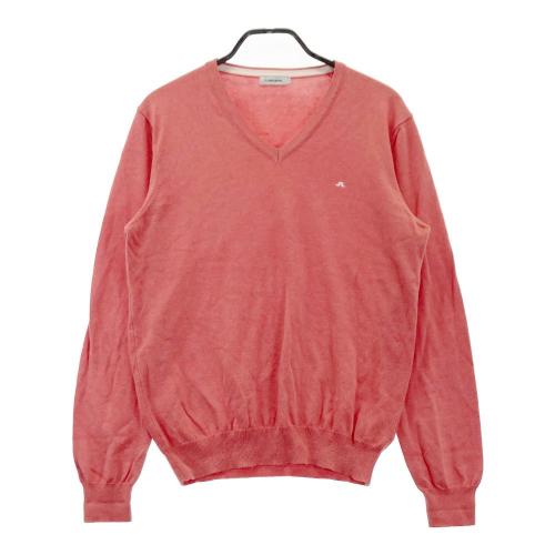 J.LINDEBERG レッド ニットセーター J.LINDEBERG ジェイリンドバーグ ニットセーター レッド系