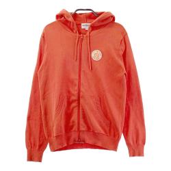 Jack Bunny!! オレンジ フードパーカーサイズ1 JACK BUNNY ジャックバニー フード付き ニットジャケット