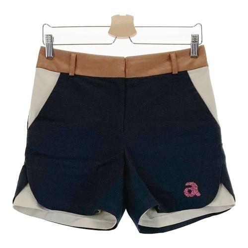 ARCHIVIO アルチビオ 半袖スウェット ニット切替 チェック