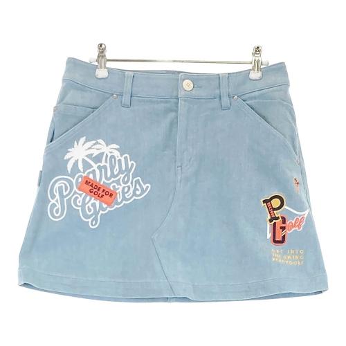 パーリーゲイツ　中綿ワッペンスカート　赤00 パーリーゲイツ 中綿ワッペンスカート 赤00