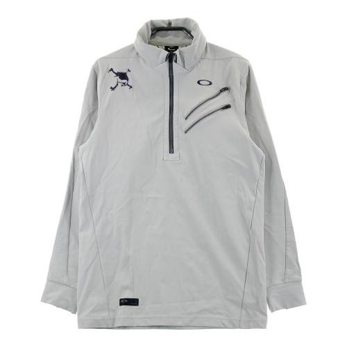 サイズ：M OAKLEY オークリー 2024年モデル ハイネック 半袖Tシャツ スカル 総柄 ホワイト系 [240101489231] ゴルフウェア レディース ストスト 特価】オークリー 2024年春夏モデル メンズ SKULL COOL STR