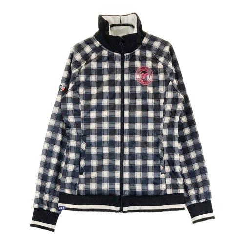 でおすすめアイテム。 FILA GOLF チェック柄 裏起毛ジップジャケット フィラゴルフ メンズウェア