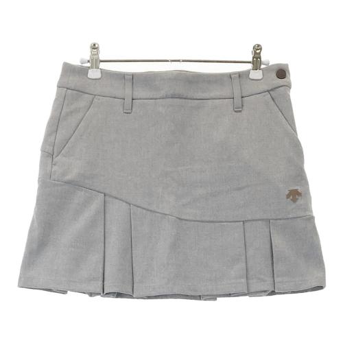 DESCENTE GOLF デサントゴルフ プリーツスカート グレー系 サイズ：61