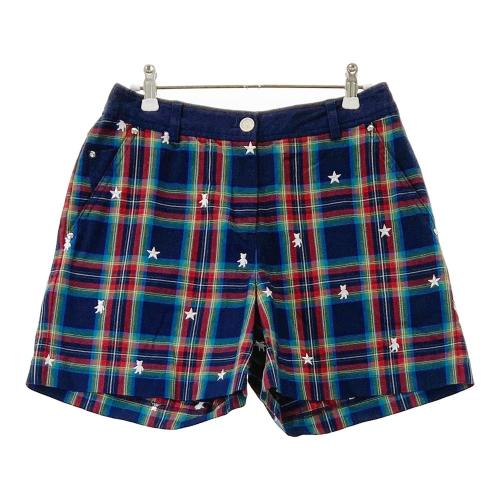 Callaway - coco 中古 キャロウェイ Callaway メンズ パンツ M 紺 ネイビー サッカー生地 チェック CALLAWAY キャロウェイ サッカー地パンツ チェック柄 ネイビー系