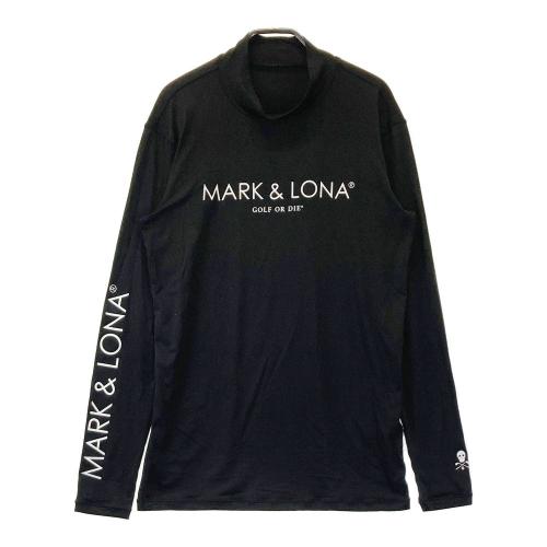 MARK&LONA マークアンドロナ モックネック半袖Tシャツ レッド系