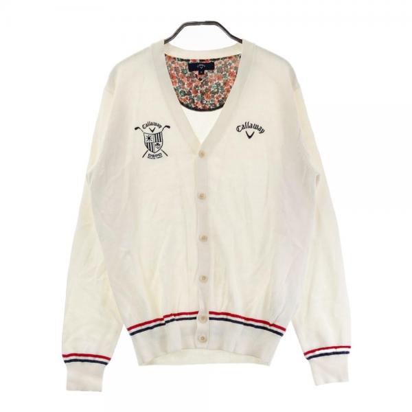 CALLAWAY キャロウェイ カーディガン ホワイト系 サイズ：M