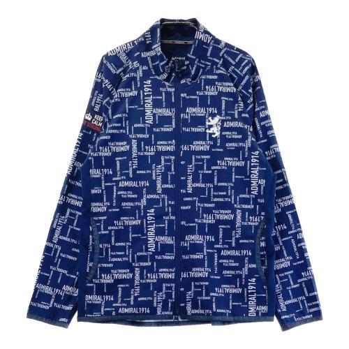 ADMIRAL アドミラル ウール ニット ジップジャケット ピンク系
