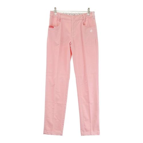 サイズ：L LE COQ GOLF ルコックゴルフ  ストレッチパンツ  ピンク系 [240101433976] ゴルフウェア レディース ストスト LE COQ GOLF ルコックゴルフ ストレッチパンツ ピンク系 サイズ