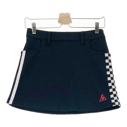 LE COQ GOLF ルコックゴルフ ストレッチスカート チェッカー ブラック