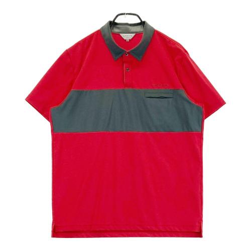 ランバンスポール ゴルフ ポロシャツ 日本製 パープル ドット サイズ40 ランバンスポール ゴルフ ポロシャツ 日本製 パープル ドット サイズ40