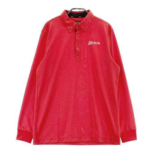 SRIXON スリクソン by DESCENTE 半袖ポロシャツ ストライプ柄