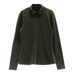 サイズ：M SY32 BY SWEET YEARS GOLF エスワイサーティトゥ  ハイネック 長袖Tシャツ ベロア地  ネイビー系 [240101421968] ゴルフウェア レディース ストスト SY32 BY SWEET YEARS GOLF エスワイサーティトゥ ハイネック