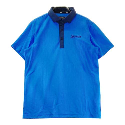 SRIXON スリクソン ×レクサス 半袖 ポロシャツ ストライプ柄