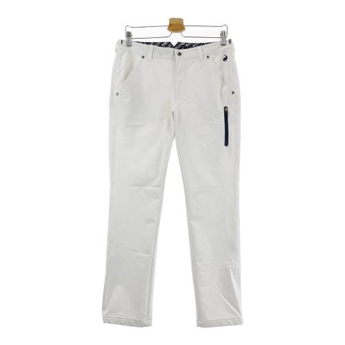 ルコック 白パンツ 88センチ LECOQ GOLF ルコックゴルフ ストレッチパンツ ホワイト系 サイズ：88