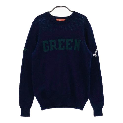 BEAMS GOLF ビームスゴルフ ハイネック ニットセーター ネイビー