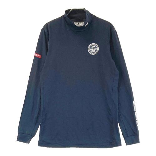 サイズ：6 MASTER BUNNY EDITION マスターバニーエディション  ハイネック 長袖インナーTシャツ  ネイビー系 [240101434134] ゴルフウェア メンズ ストスト MASTER BUNNY EDITION マスターバニーエディション 758-2266907