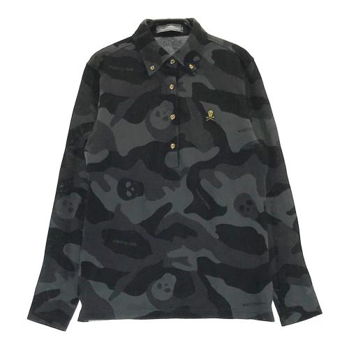 MARK&LONA マークアンドロナ　 カモフラージュポロシャツ MARK&LONA マークアンドロナ 半袖ポロシャツ カモフラ ブラック