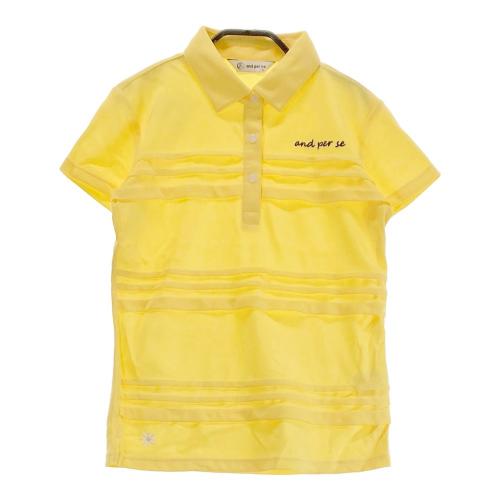 coco 中古 アンパスィ and per se メンズ 半袖ポロシャツ M オレンジ 花柄 coco 中古 アンパスィ and per se メンズ 半袖ポロシャツ M