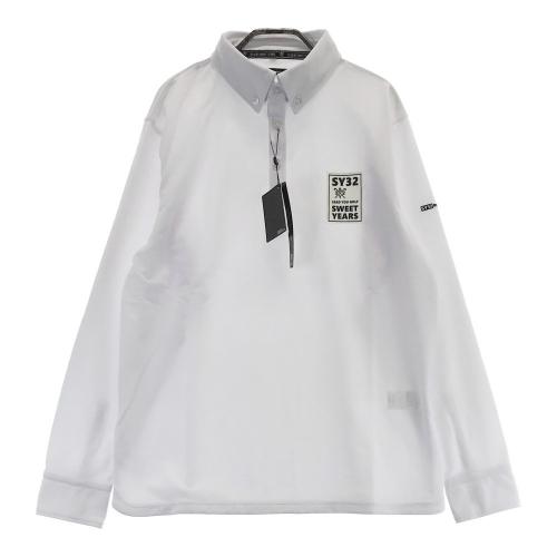 芸能人愛用のルームウェア SY32 長袖ポロシャツ エスワイサーティトゥ GOLF YEARS SWEET BY ウエア