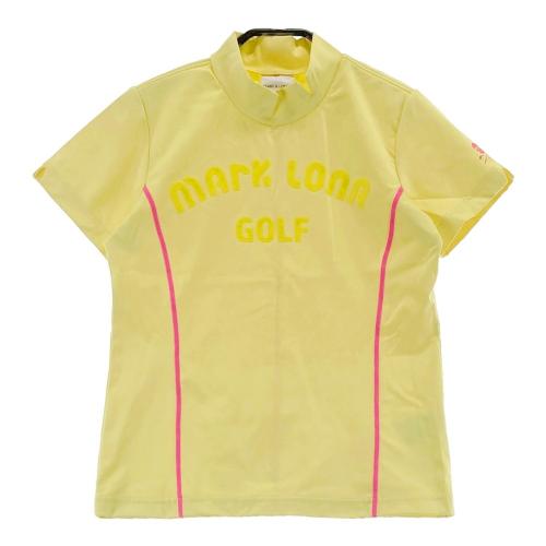 サイズ：S MARK&amp;LONA マークアンドロナ  半袖ポロシャツ  イエロー系 [240001331594] ゴルフウェア レディース ストスト MARK&LONA マークアンドロナ 半袖ポロシャツ イエロー系 サイズ