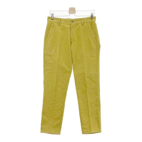 ZOY ゾーイ × LIBERTY コットン混 ストレッチパンツ 総柄 ブルー