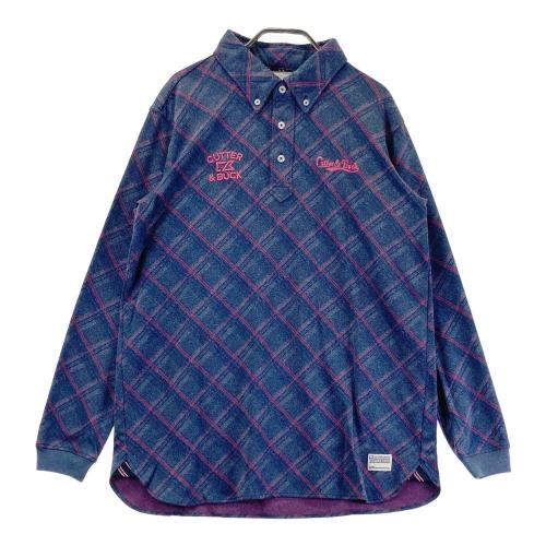サイズ：L CUTTER&amp;BUCK カッターアンドバック  半袖ポロシャツ ドットエアー  オレンジ系 [240101483037] ゴルフウェア メンズ ストスト CUTTER&BUCK カッターアンドバック 半袖ポロシャツ ドットエアー