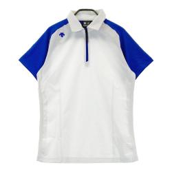 サイズ：M DESCENTE GOLF デサントゴルフ  半袖ポロシャツ  カーキ系 [240101435012] ゴルフウェア レディース ストスト BRIEFING GOLF DESCENTE デサントゴルフ DGWXJA19 2024年モデル
