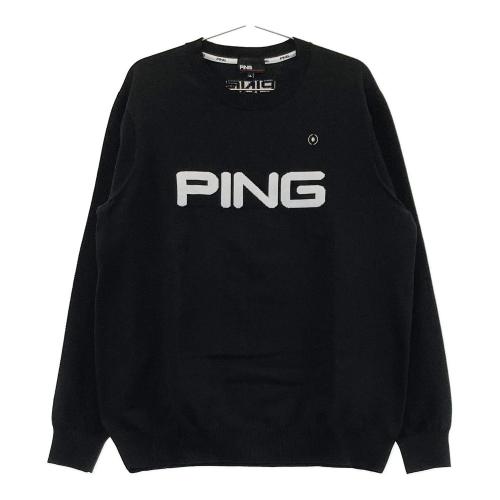 定番 PING サイズ：LL ブラック系 ニットセーター 2022年モデル ピン セーター