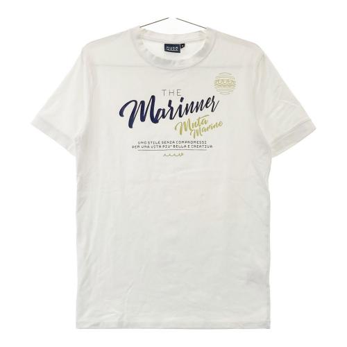 サイズ：5 MUTA MARINE ムータマリン  半袖Tシャツ  ホワイト系 [240101429248] ゴルフウェア メンズ ストスト MUTA MARINE ムータマリン 半袖Tシャツ ホワイト系 サイズ：5
