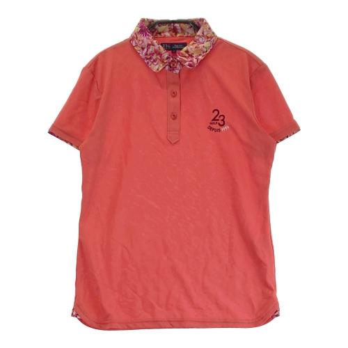 23区GOLF ニジュウサンクゴルフ ハイネック 半袖Tシャツ 総柄 ネイビー系 1 [240101650508] ゴルフウェア レディース 23区GOLF ニジュウサンクゴルフ ゴルフウェア シャツの通販 Golf 半袖T
