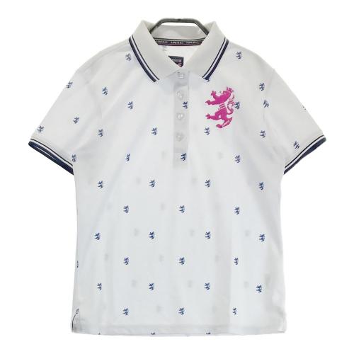 アドミラルadmiral 半袖ポロシャツ　ゴルフウェア　XL ホワイト アドミラル ゴルフ（Admiral GOLF）（メンズ）ゴルフウェア 半袖