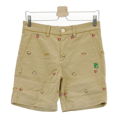 レア【新品】パーリーゲイツ ストレッチパンツ ペガサス総柄 ベージュ系 00 PEARLY GATES パーリーゲイツ ストレッチ ショートパンツ 総柄