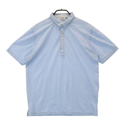 FILA GOLF フィラゴルフ 長袖ポロシャツ ブルー系 サイズ：LL ランク