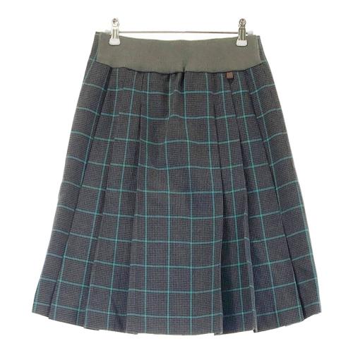 サイズ：1 PEARLY GATES パーリーゲイツ  バックロゴ ロングパンツ チェック柄 グレー系 [240101416196] ゴルフウェア レディース ストスト PEARLY GATES パーリーゲイツ バックロゴ ロングパンツ チェック