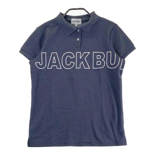 ワンピース ジャックバニー モックネック ゴルフ 半袖 新品 00サイズxs JACK BUNNY ジャックバニー モックネック 半袖ワンピース ロゴ 総柄