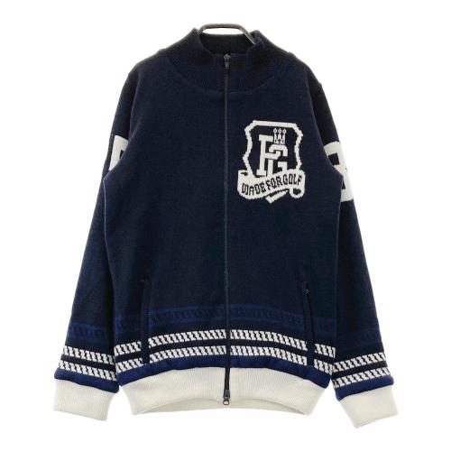 サイズ：L LE COQ GOLF ルコックゴルフ  裏地付 ウール混 ニットセーター  イエロー系 [240101485022] ゴルフウェア メンズ ストスト サイズ：L LE COQ GOLF ルコックゴルフ 裏地付 ウール混 ニット