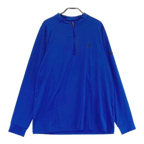 ST ANDREWS セントアンドリュース ハーフジップ 長袖Tシャツ 刺繍