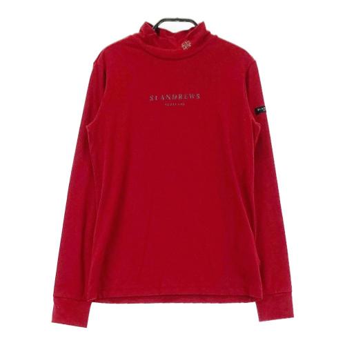 ST ANDREWS セントアンドリュース 長袖ニットセーター レッド系 サイズ