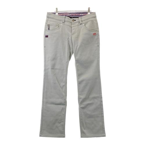 サイズ：1 MASTER BUNNY EDITION マスターバニーエディション 2024年 ストレッチパンツ  グレー系 [240101437832] ゴルフウェア レディース ストスト サイズ：1 MASTER BUNNY EDITION マスターバニーエディション