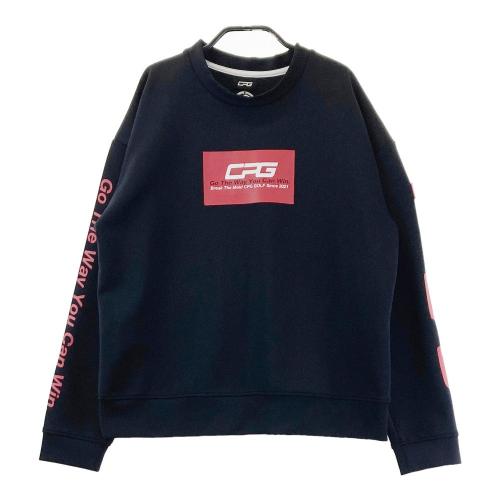 【未使用品】CPG ゴルフシャツ ブラック サイズ1 CPG GOLF シーピージーゴルフ 半袖ポロシャツ ブラック系 サイズ