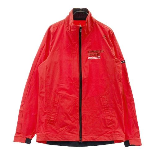 LE COQ GOLF ルコックゴルフ 長袖 ジップジャケット レッド系 サイズ