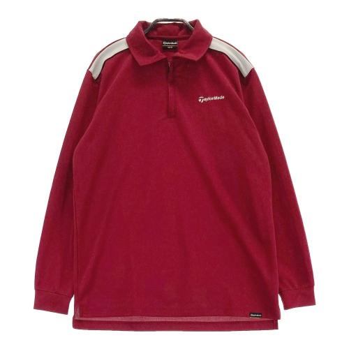 TAYLOR MADE テーラーメイド ハーフジップ 長袖ブルゾン グレー系