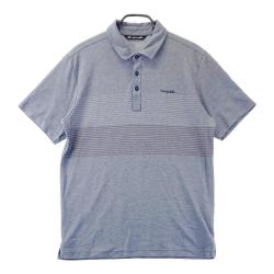 coco 中古 トラビスマシュー TRAVIS MATHEW  メンズ 半袖ポロシャツ サイズ不明 ミントグリーン リーフ柄 TRAVIS MATHEW トラビスマシュー 半袖ポロシャツ ブルー系
