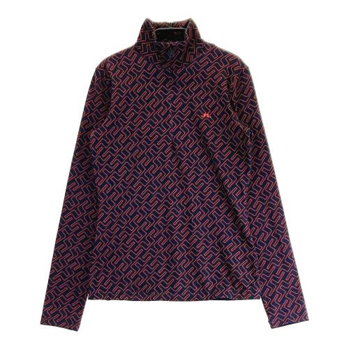 J.LINDEBERG ジェイリンドバーグ ハーフジップ 長袖Tシャツ 総柄