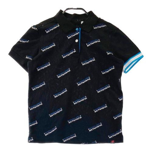 サイズ：4 NEW BALANCE GOLF ニューバランス  半袖ポロシャツ  ブラック系 [240101434007] ゴルフウェア メンズ ストスト サイズ：4 NEW BALANCE GOLF ニューバランス 半袖ポロシャツ