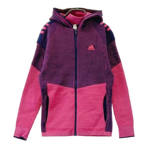 ADIDAS GOLF アディダスゴルフ FS6493 ニットジャケット 総柄 ピンク系