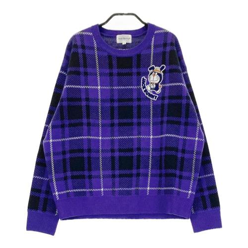 JACK BUNNY ジャックバニー ×ドラえもん ニットセーター ロゴ