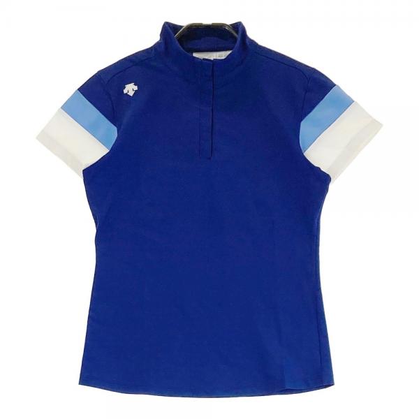 美品 デサント ゴルフ スポーツ シャツ ポロシャツ ネイビー Mサイズ 美品 デサント ゴルフ スポーツ シャツ ポロシャツ ネイビー M