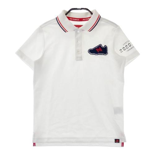New Balance - ニューバランスゴルフ　半袖　未使用品　1サイズ NEW BALANCE GOLF ニューバランス 半袖ポロシャツ ホワイト系