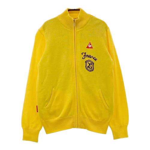 LE COQ GOLF ルコックゴルフ ジップジャケット イエロー系 サイズ：L